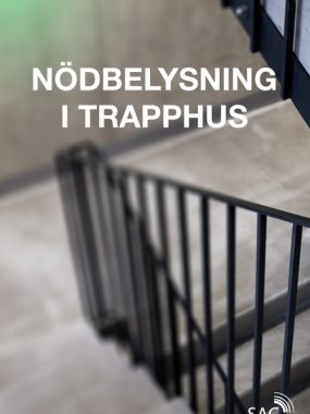 Nödbelysning i trapphus