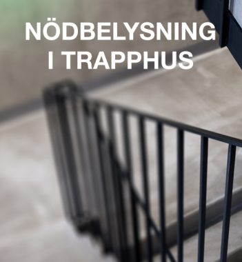 Nödbelysning i trapphus
