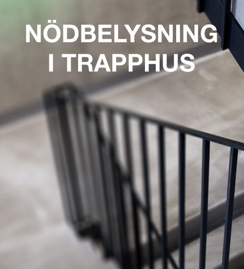 Nödbelysning i trapphus